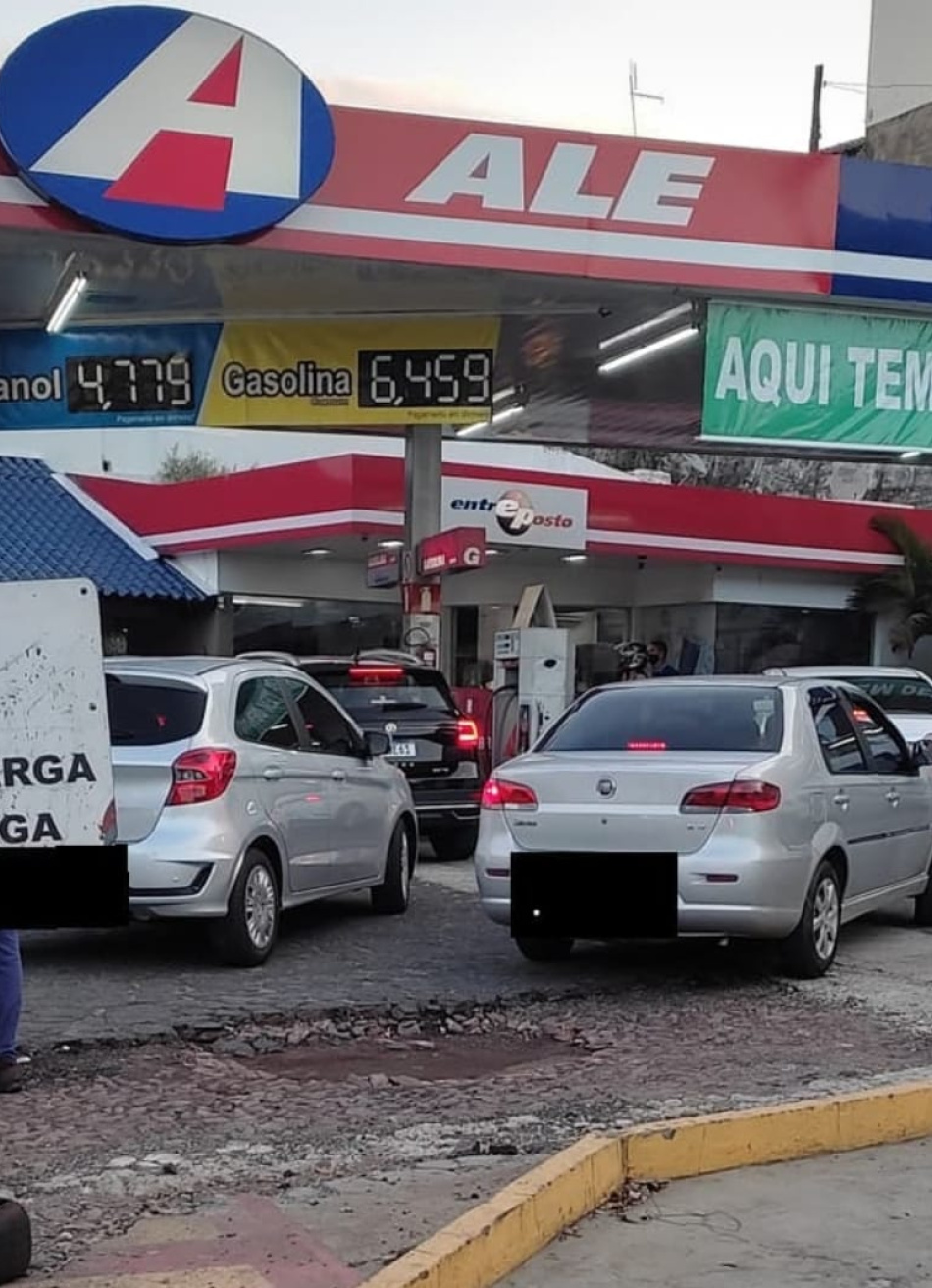 Paralisação dos tanqueiros já tem reflexo nos postos de gasolina de Pará de Minas