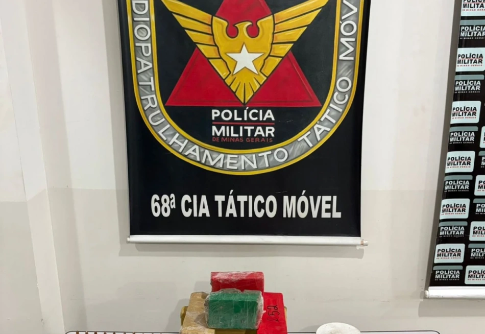 Grande operação da Polícia Militar em Nova Serrana resulta na apreensão de arsenal e grande quantidade de drogas