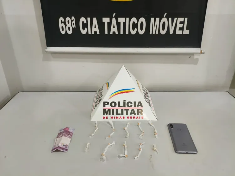 Adolescente é apreendido por ato infracional semelhante ao tráfico de drogas em Nova Serrana