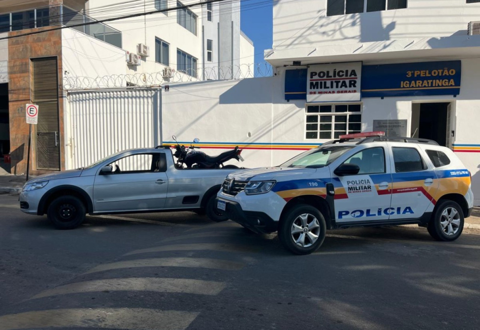 PM prende suspeito por praticar direção perigosa em Antunes.