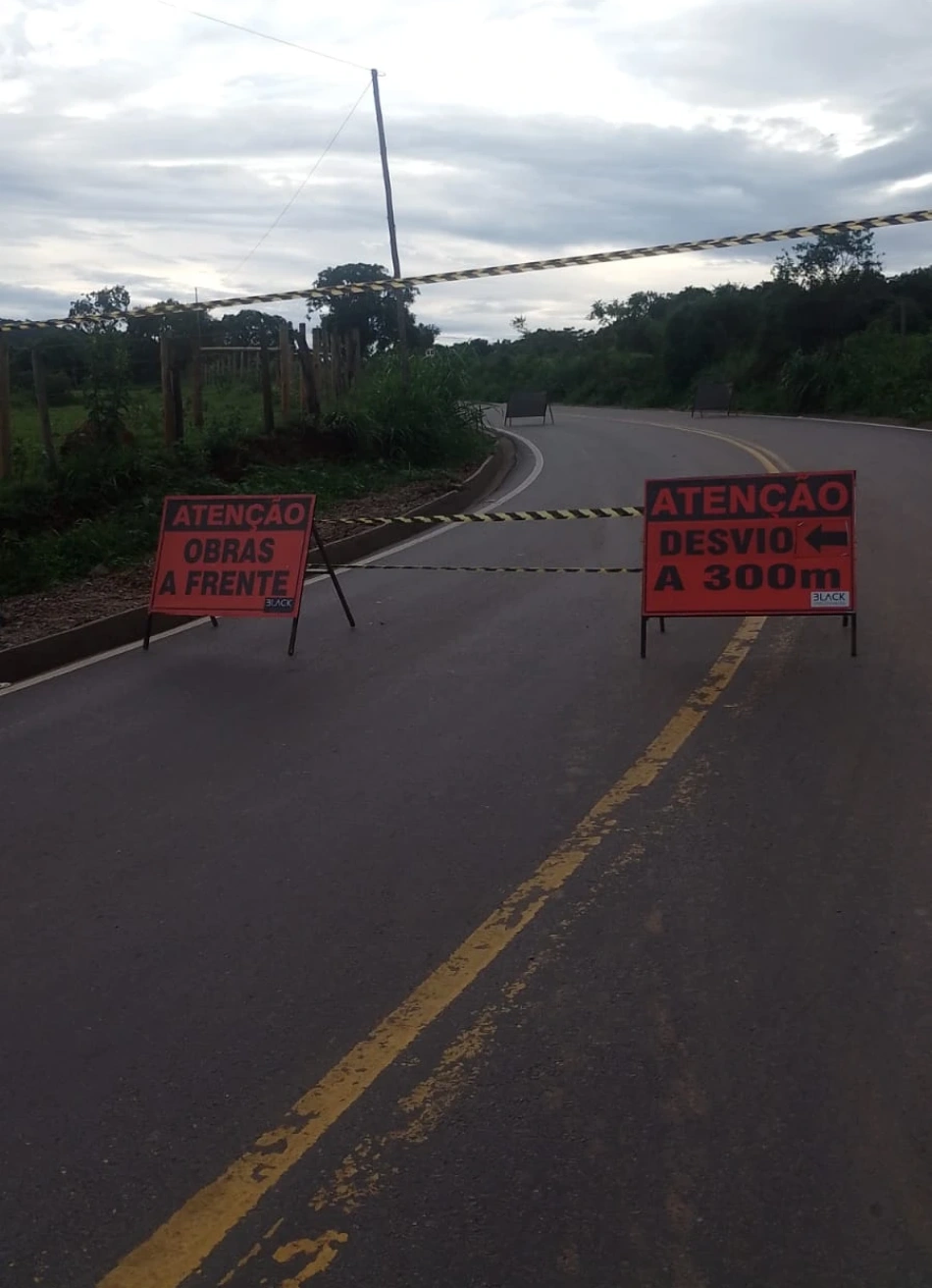 Prefeitura informa  interdição de desvio na estrada de Bom Jesus do Pará