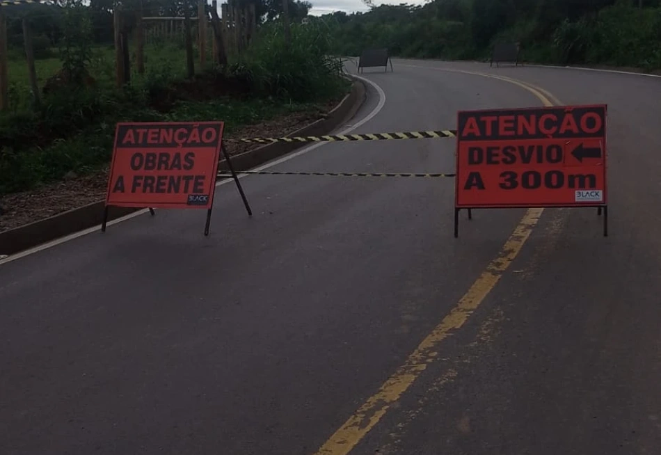 Prefeitura informa  interdição de desvio na estrada de Bom Jesus do Pará