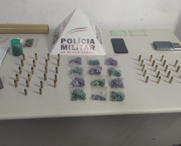 Polícia Militar faz grande apreensão de drogas em Nova Serrana