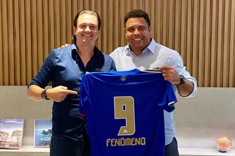 Ronaldo Fenômeno testa positivo para a Covid-19 e não vai participar da festa de aniversário do Cruzeiro