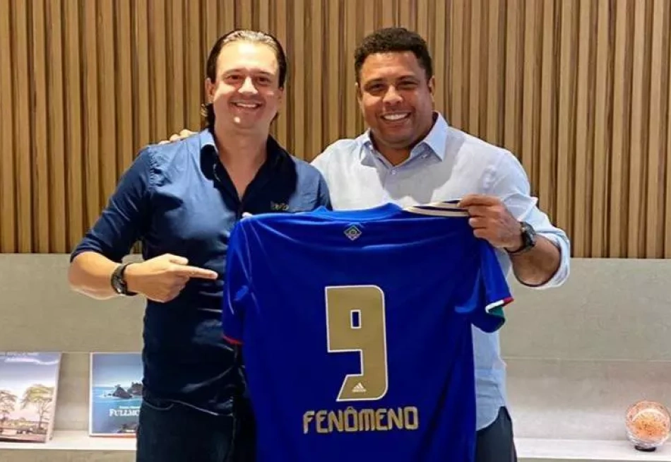 Ronaldo Fenômeno testa positivo para a Covid-19 e não vai participar da festa de aniversário do Cruzeiro