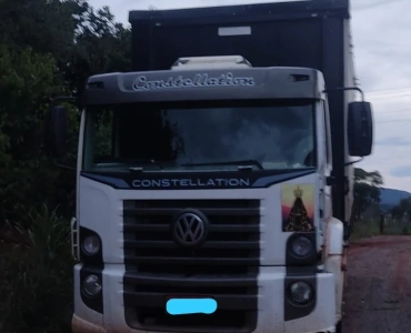 Pequi – PM recupera caminhão roubado na MG-060