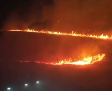 Bombeiro se fere em incêndio que destruiu 250 hectares em Pará de Minas