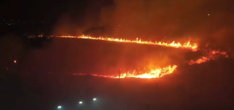 Bombeiro se fere em incêndio que destruiu 250 hectares em Pará de Minas