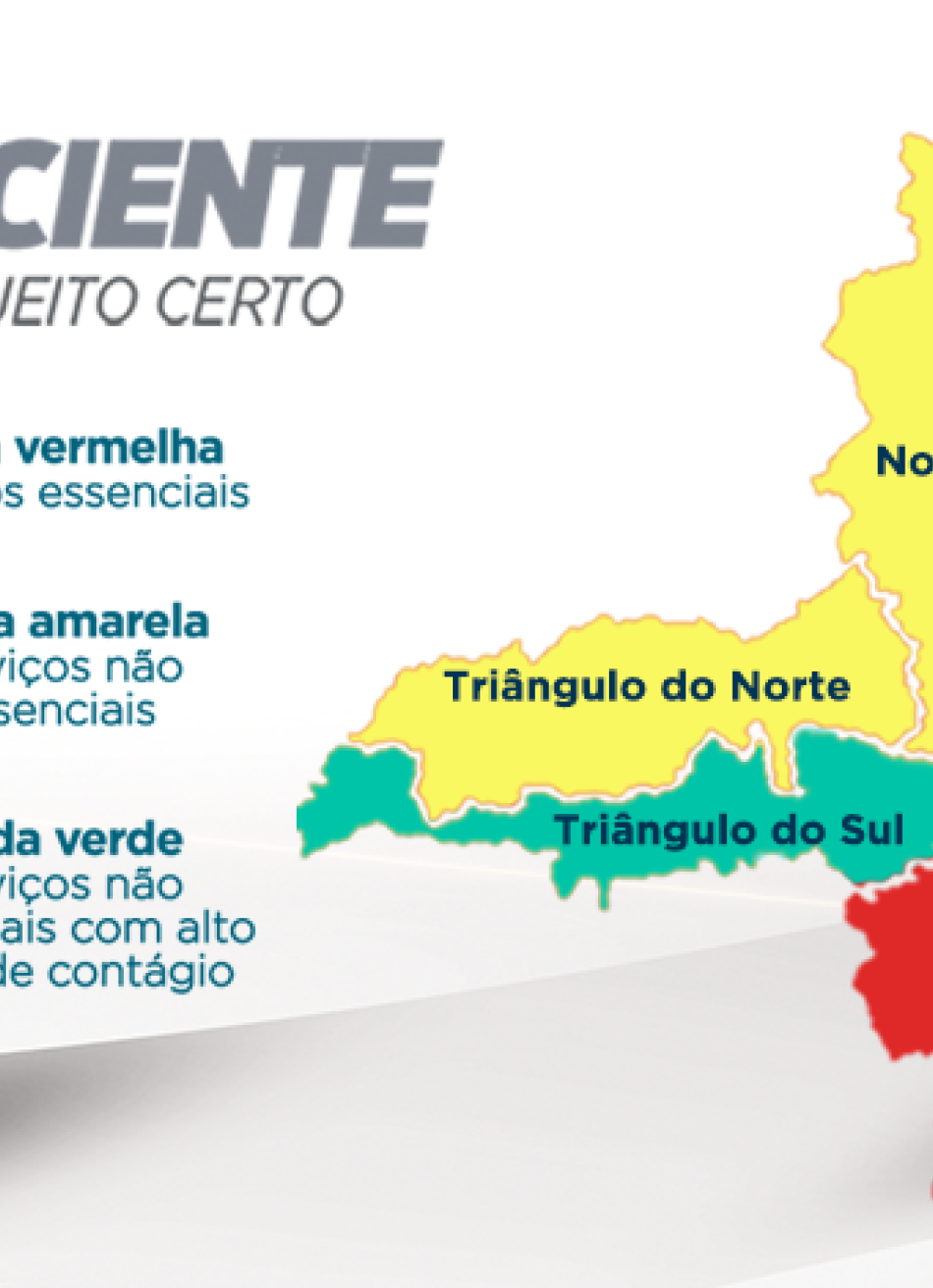 Secretaria de Estado de Saúde libera a abertura de comércio, atrativos culturais, atividades esportivas e eventos com até 30 pessoas