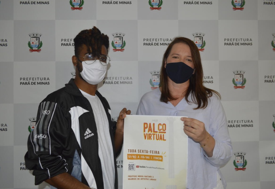 Prefeitura de Pará de Minas promove o projeto Palco Virtual para ajudar a classe artística do município durante a pandemia da Covid-19
