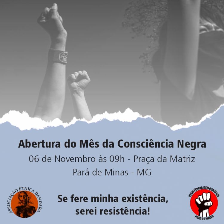 Evento Cultural neste sábado na Praça da Matriz vai abrir o mês da Consciência Negra