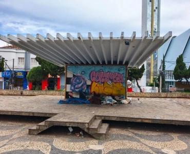 GCM realiza operação presença e orientação na Praça da Matriz, em Pará de Minas
