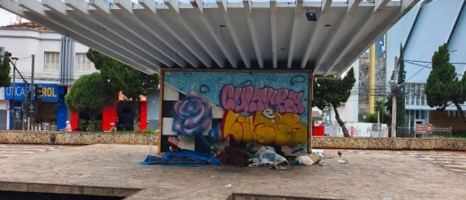 GCM realiza operação presença e orientação na Praça da Matriz, em Pará de Minas