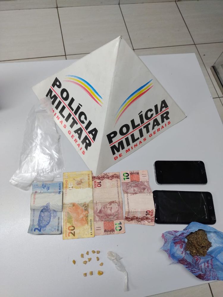 Adolescente é preso em Pará de Minas suspeito de realizar o tráfico de drogas no bairro Providência