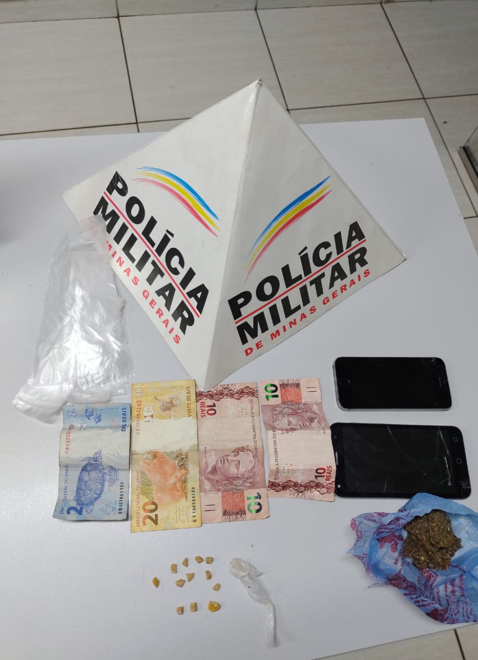 Adolescente é preso em Pará de Minas suspeito de realizar o tráfico de drogas no bairro Providência