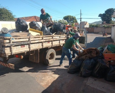 Bairros Califórnia, União e prolongamento do São Pedro recebem nesta sexta-feira o mutirão da limpeza