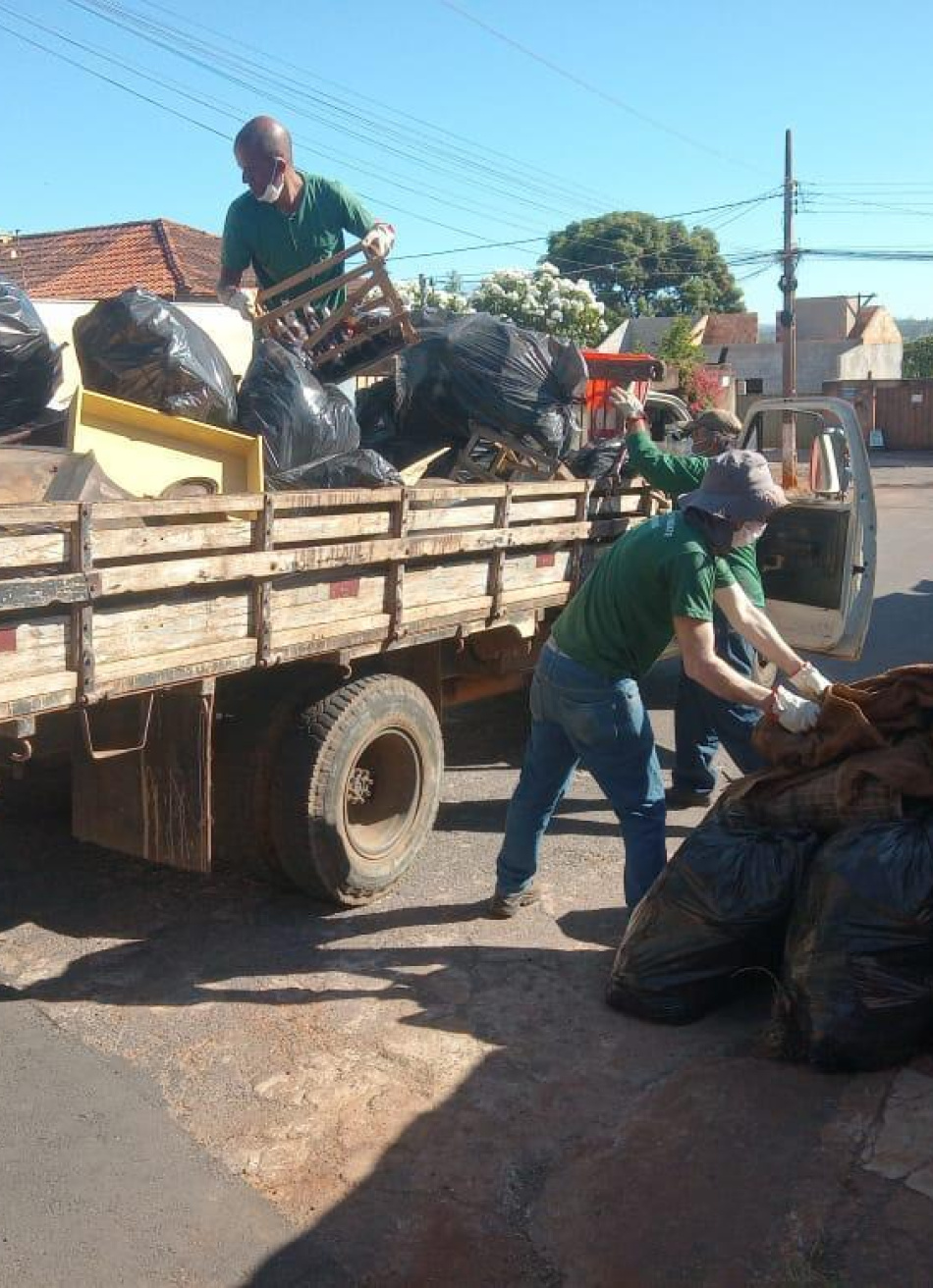Bairros Califórnia, União e prolongamento do São Pedro recebem nesta sexta-feira o mutirão da limpeza