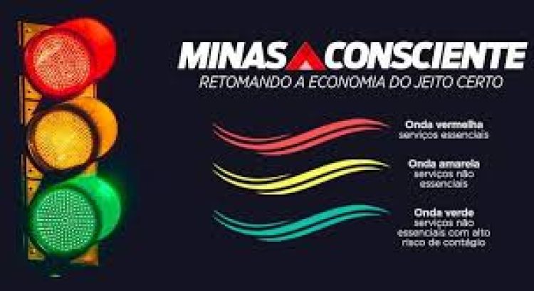 Governo do estado atualizou as classificações das microrregiões do Centro-Oeste no programa "Minas Consciente"