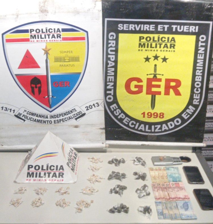 Cão Farejador ajuda Polícia Militar a descobrir grande quantidade de drogas em Divinópolis