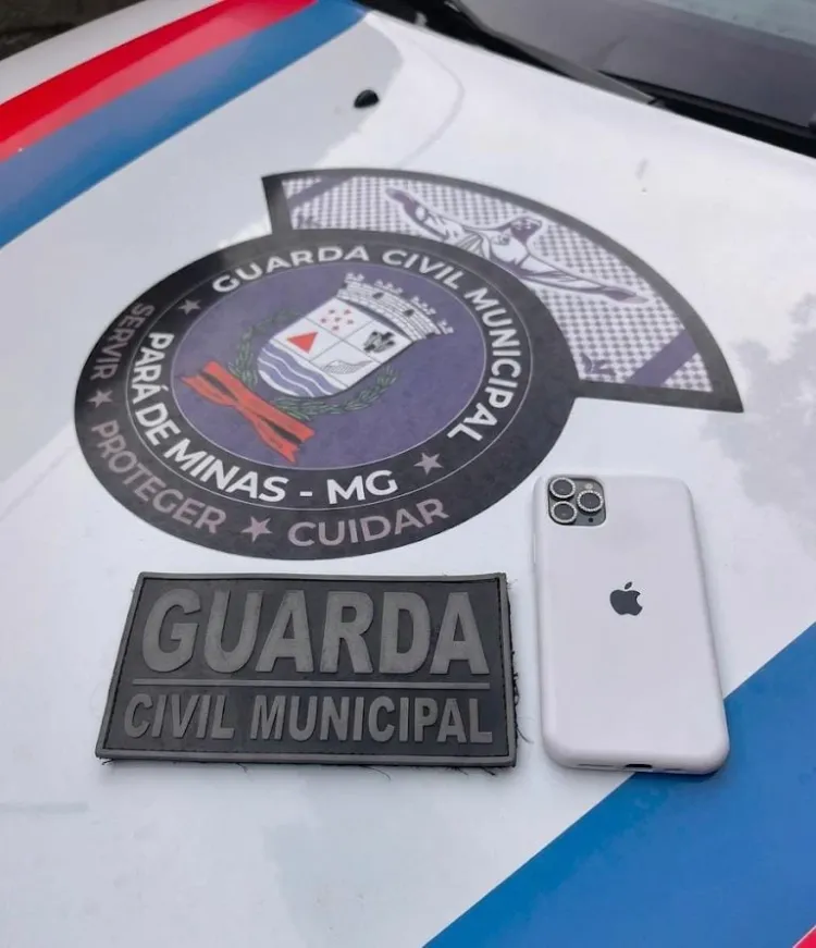 Mulher é presa por furto e celular é recuperado pela GCM em Pará de Minas