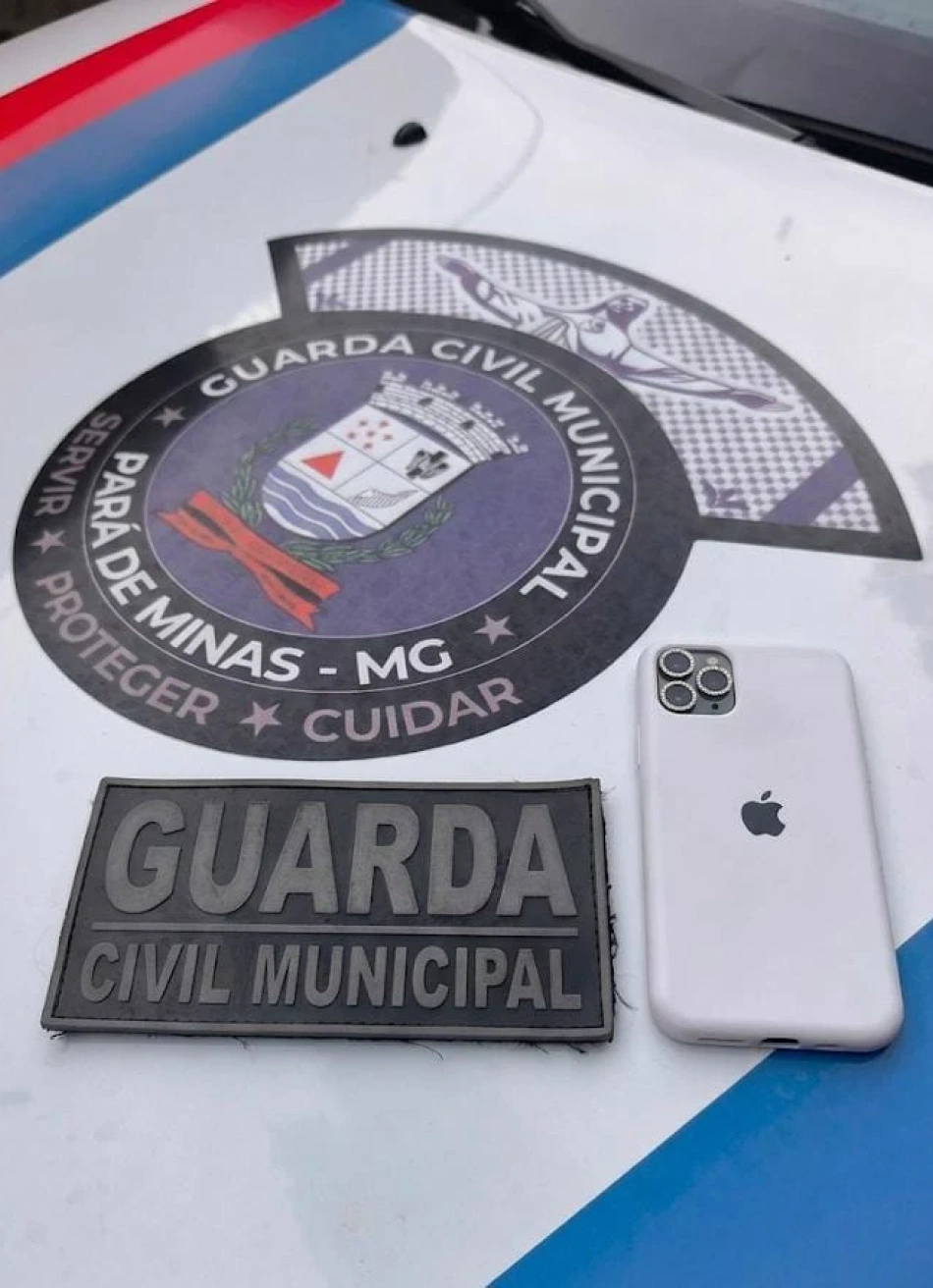 Mulher é presa por furto e celular é recuperado pela GCM em Pará de Minas