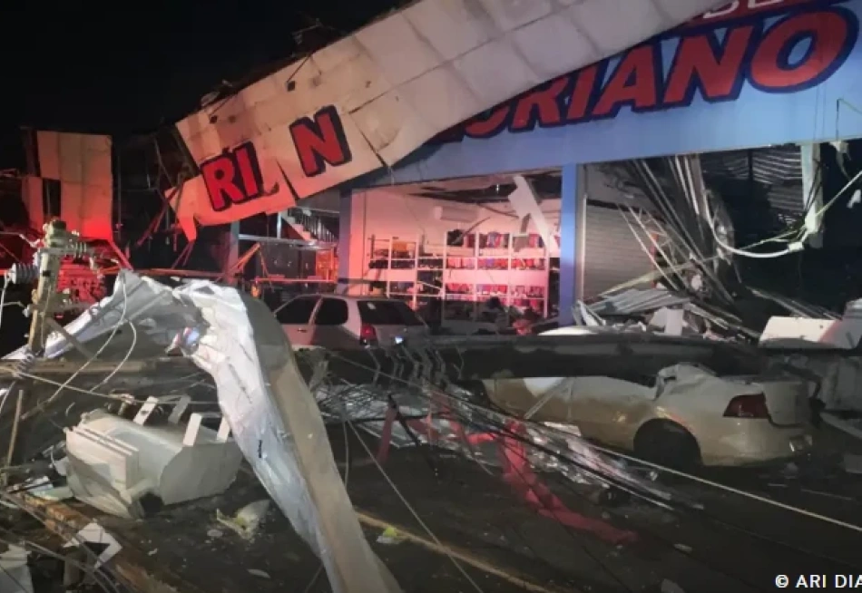 Paraná – Três tornados atingem o interior do estado