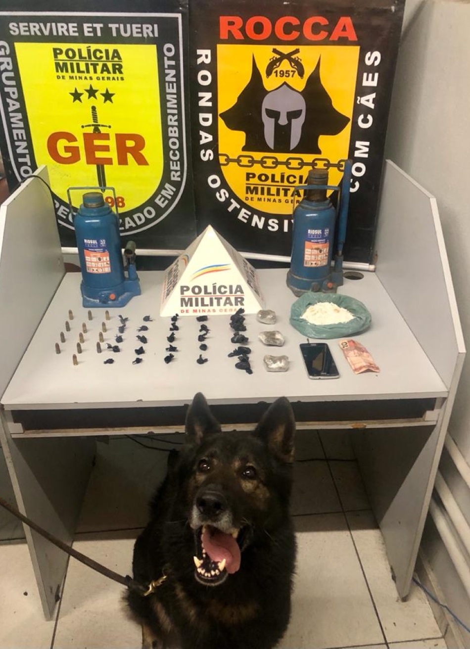 Menor é apreendido em Divinópolis em um laboratório improvisado para o preparo e venda de drogas