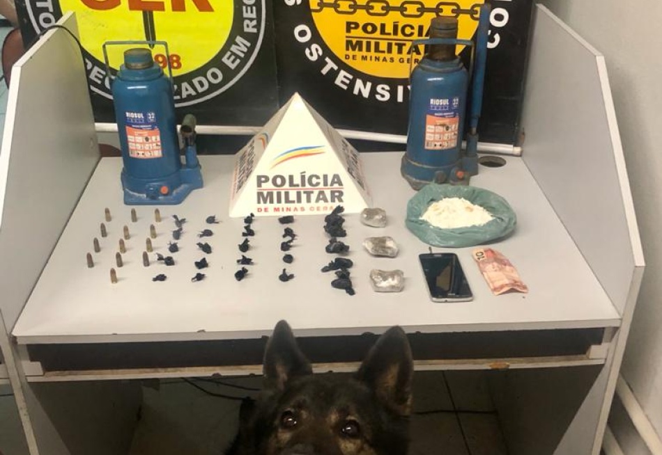 Menor é apreendido em Divinópolis em um laboratório improvisado para o preparo e venda de drogas